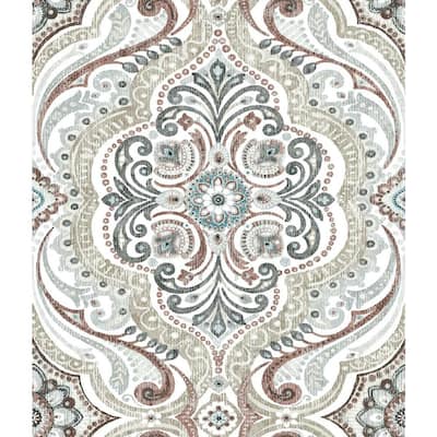 Bohemian Damask Peel and Stick Wallpaper (Covers 28.18 sq. ft.)