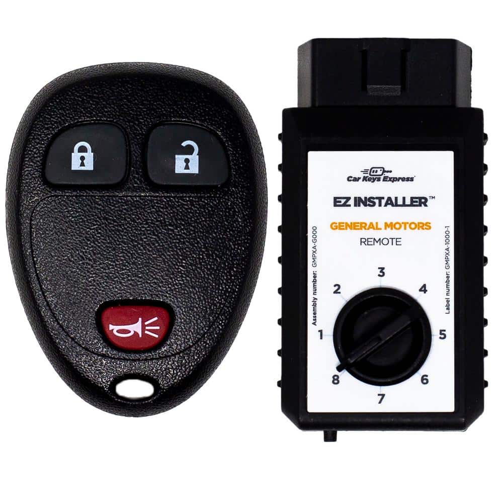 Replacement GM Remote-3 Buttons (Lock, Unlock, and Panic) Includes programming device price history on PriceWatchPro