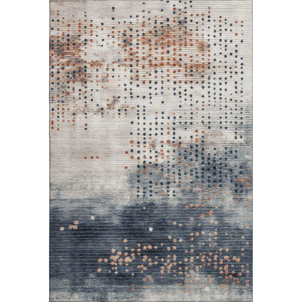 Addison Rugs Mayfield Premium Machine Washable Abstract AMF1995 Linen 8 ...