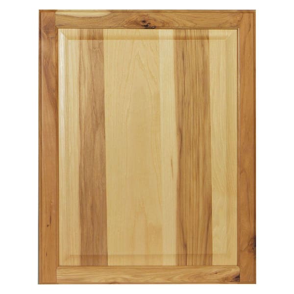 Hampton Bay Hampton 22 in. W x 27.75 in. H Base Cabinet Decorative End Panel in Natural Hickory