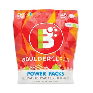 Citrus Zest Dishwasher Detergent Power Packs, 48 Tab Pouch