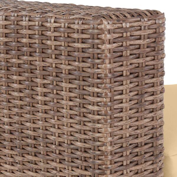 rattan cube chair 2 pk