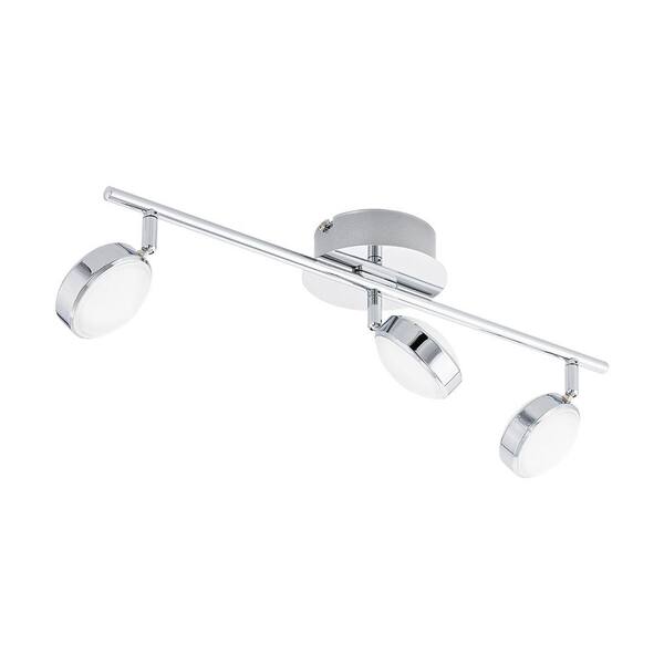 Eglo Salto 1.84 ft. Chrome Integrated LED Track Lighting Kit 95631A