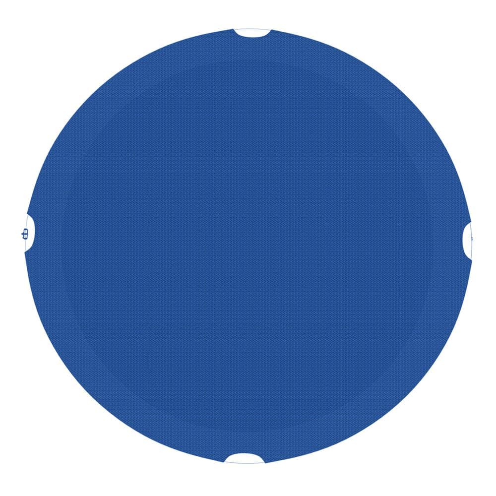 BANSA ROSE 15 ft. Round Blue Above Ground Pool Winter Cover with 4ft