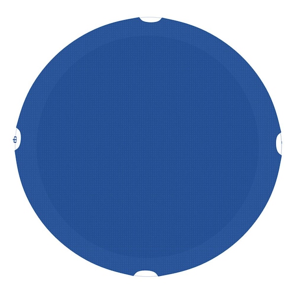 15 ft. Round Blue Above Ground Pool Winter Cover with 4 ft. Overlap, Swimming Pool Cover Protector Winter Safety Cover