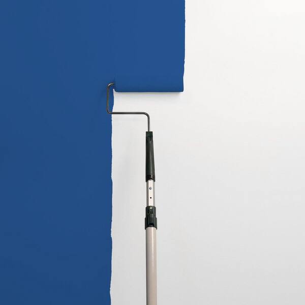 Glidden Premium 1 qt. PPG1161-7 Brilliant Blue Flat Interior Latex