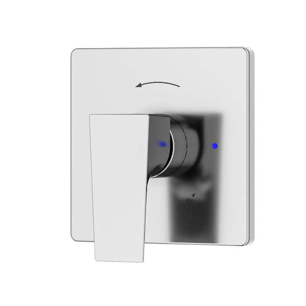 Symmons Verity Single Handle Shower Valve Trim Kit in Polished Chrome (Valve Not Included)
