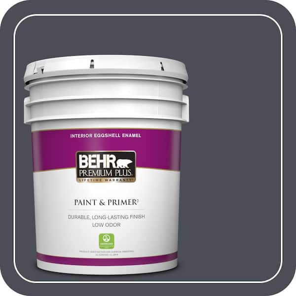 BEHR PREMIUM PLUS 5 gal. #PPU15-20 Poppy Seed Eggshell Enamel Low Odor Interior Paint & Primer
