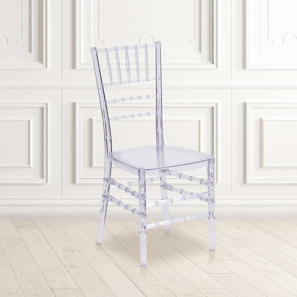 Clear Accent Chair
