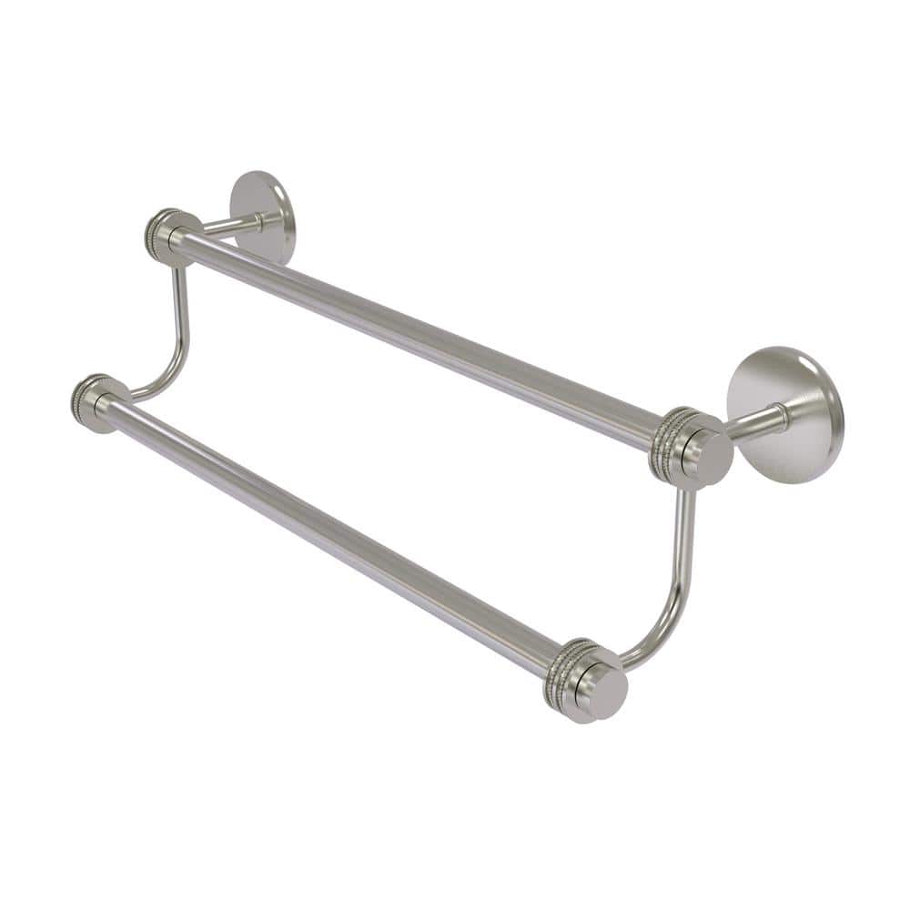 Satellite Orbit Two 30 in. Double Towel Bar with Dotted Accent in Satin Nickel price history on PriceWatchPro