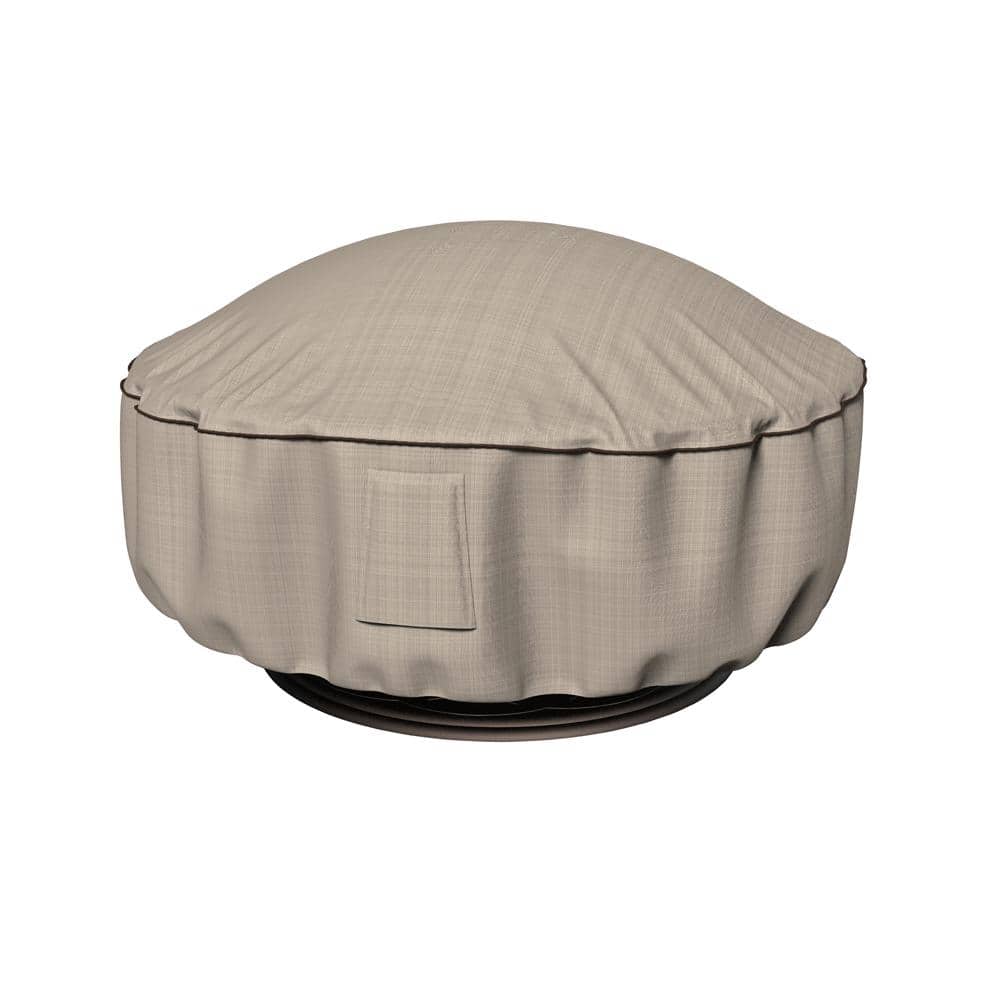 StormBlock Mojave 36 in. Dia x 15 in. Drop Black Ivory Firepit Cover price history on PriceWatchPro