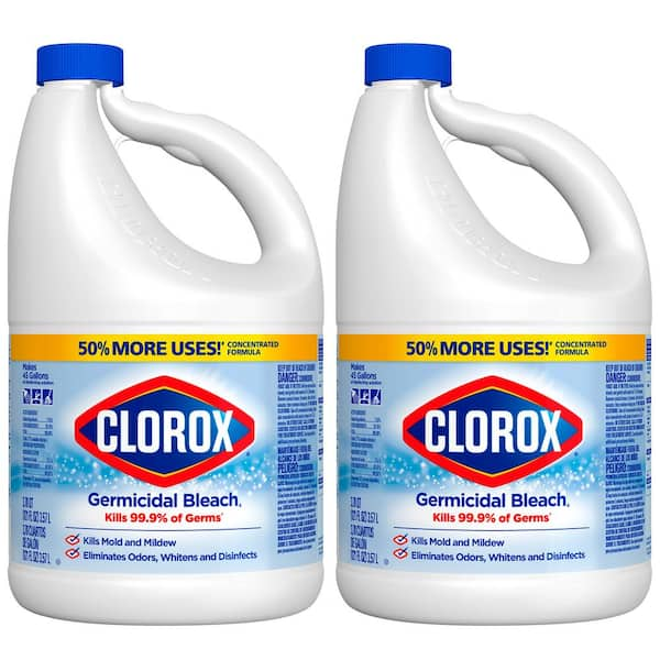 Clorox 121 oz. Concentrated Regular Disinfecting Liquid Bleach