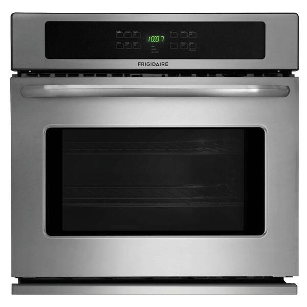Frigidaire 27 in. Single Electric Wall Oven Self-Cleaning in Stainless Steel