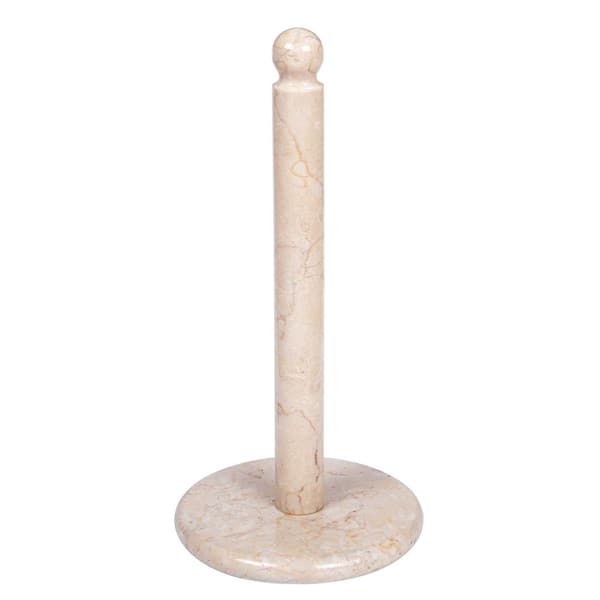 Adedeo Paper Towel Holder, Free Standing Paper Towel Holder with White  Weighted Handmade Marble Base and Gold Handle and Anti-Skid pad, for Kitchen  and Bathroom – Adedeo
