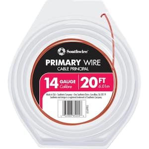 20 ft. 14 Red Stranded CU GPT Primary Auto Wire
