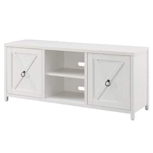 Granger 58 in. White TV Stand