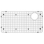 27-3/4 in. x 13-3/4 in. Stainless Steel Bottom Grid Fits on QT-722 and QU-722