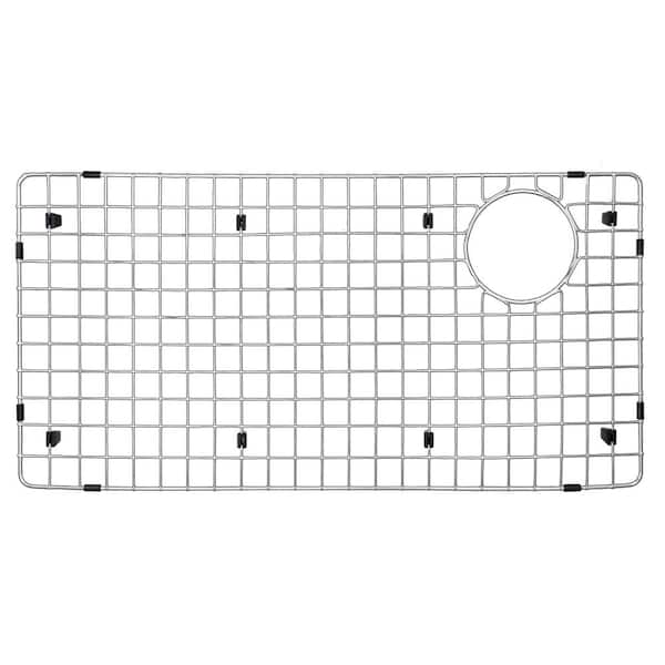 Karran 27-3/4 in. x 13-3/4 in. Stainless Steel Bottom Grid Fits on QT-722 and QU-722