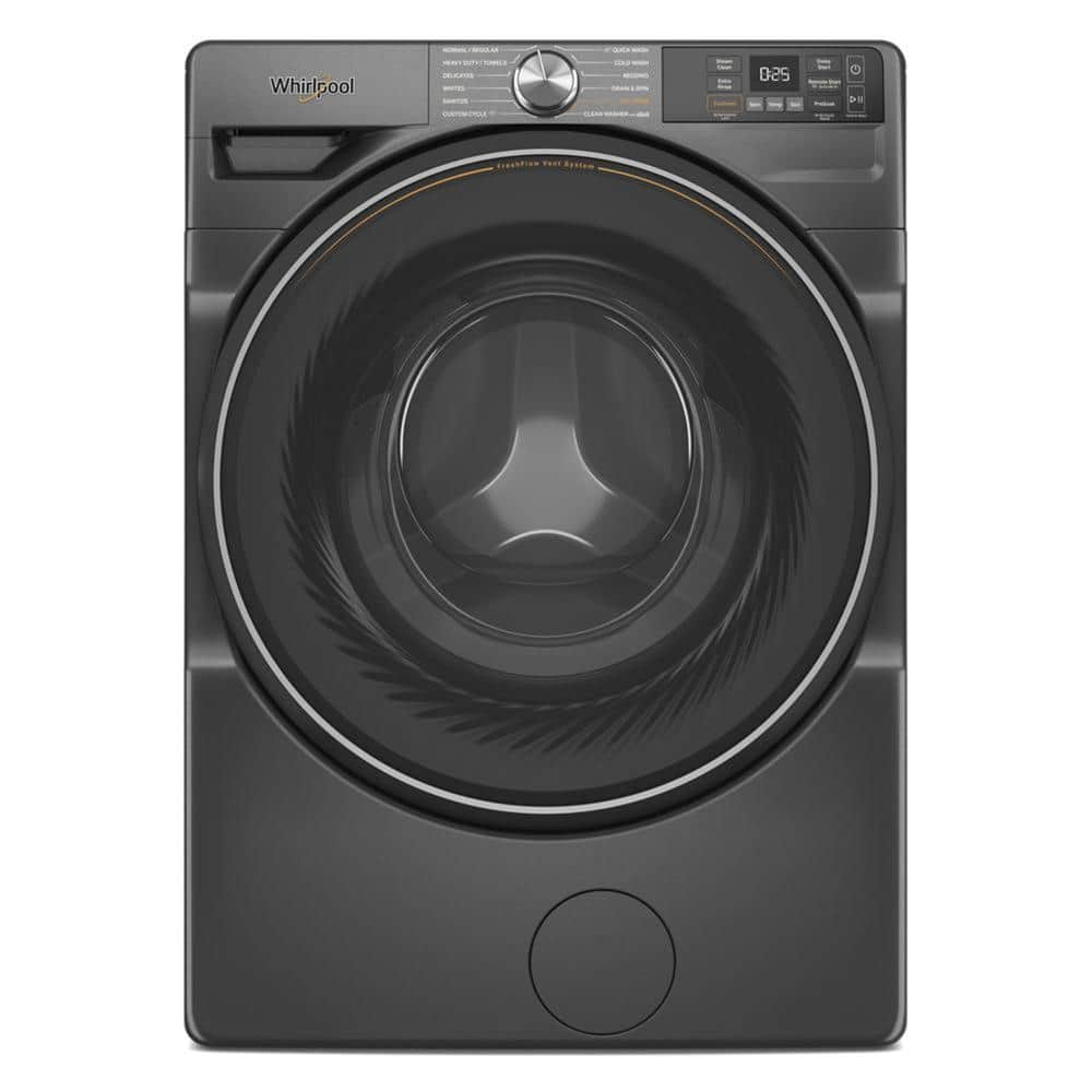 Whirlpool 4.5 cu. ft. Front Load Washer in Volcano Black with FreshFlow Vent System