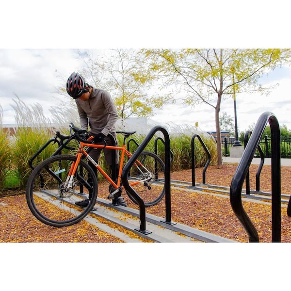Dero Bike Hitch  Post and Ring Style Bicycle Rack