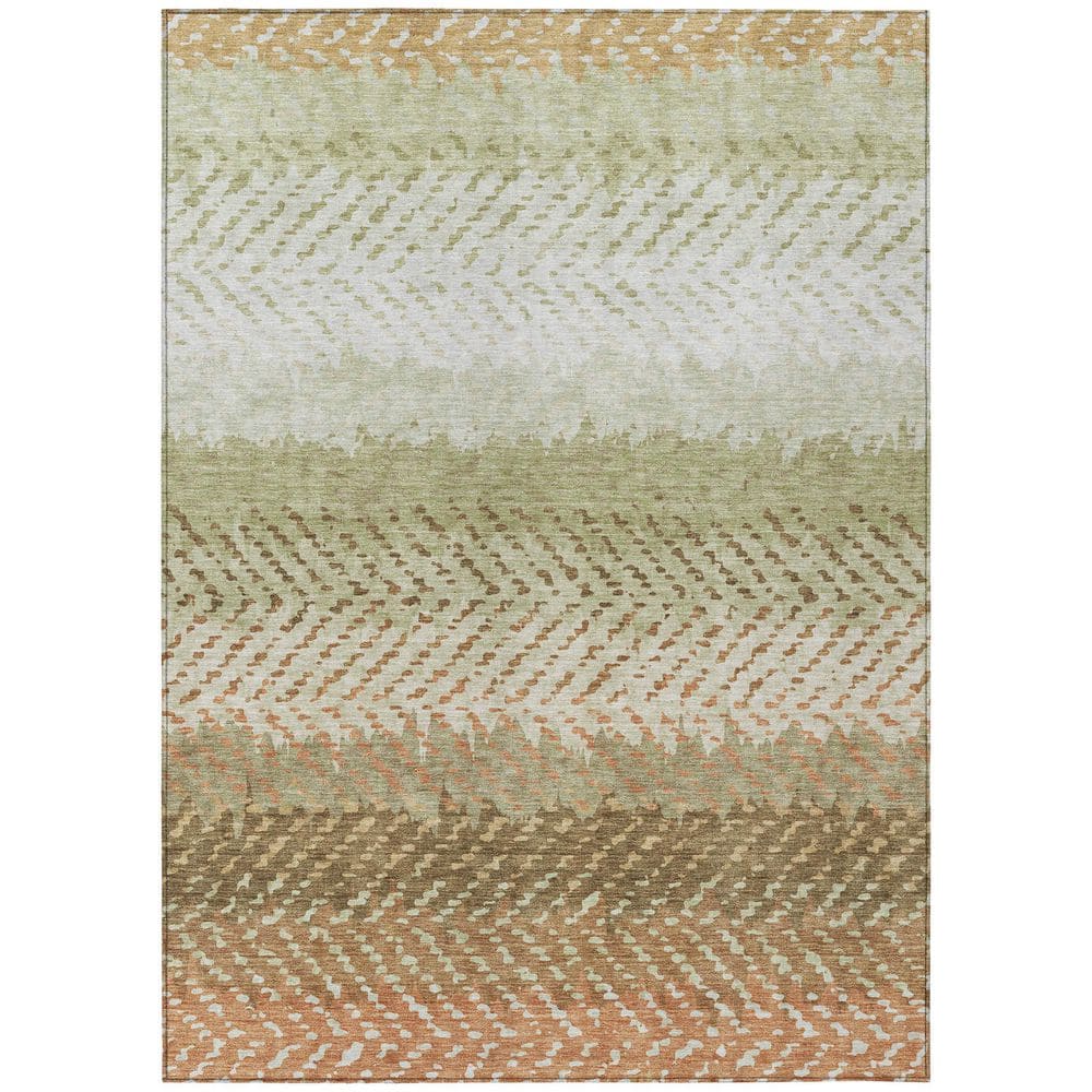 Chantille Machine Washable Indoor/Outdoor Abstract ACN2740 Sage 10 ft. x 14 ft. Area Rug price history on PriceWatchPro