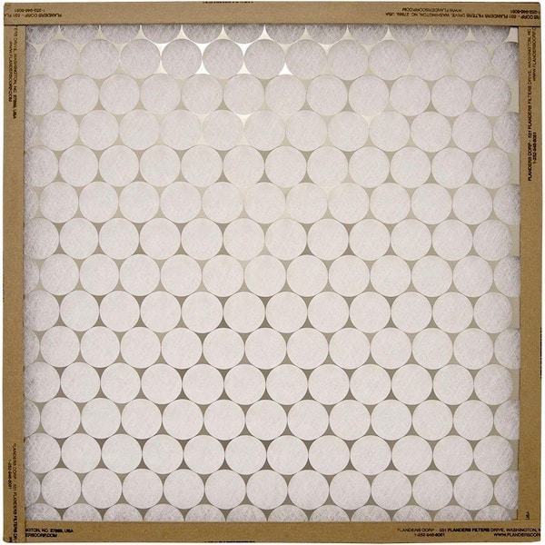 Flanders PrecisionAire 20 x 20 x 2 EZ Flow Metal Retainer Merv 4 Air Filter (Case of 12)