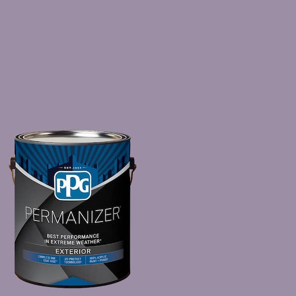 PERMANIZER 1 gal. PPG1174-5 Smoky Grape Semi-Gloss Exterior Paint