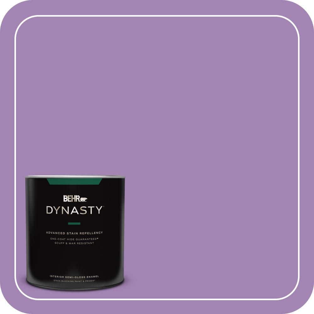 1 qt. #660B-6 Daylight Lilac Semi-Gloss Enamel Interior Stain-Blocking Paint and Primer price history on PriceWatchPro