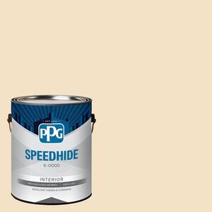 1 gal. PPG1207-3 Honey Beige Satin Interior Paint