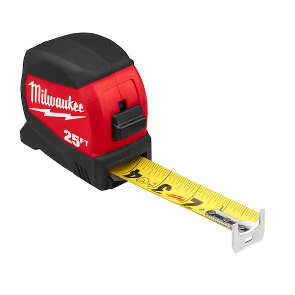Details about   Milwaukee 2-Pack Magnetic Tape Measure 25 ft 48-22-0125G 