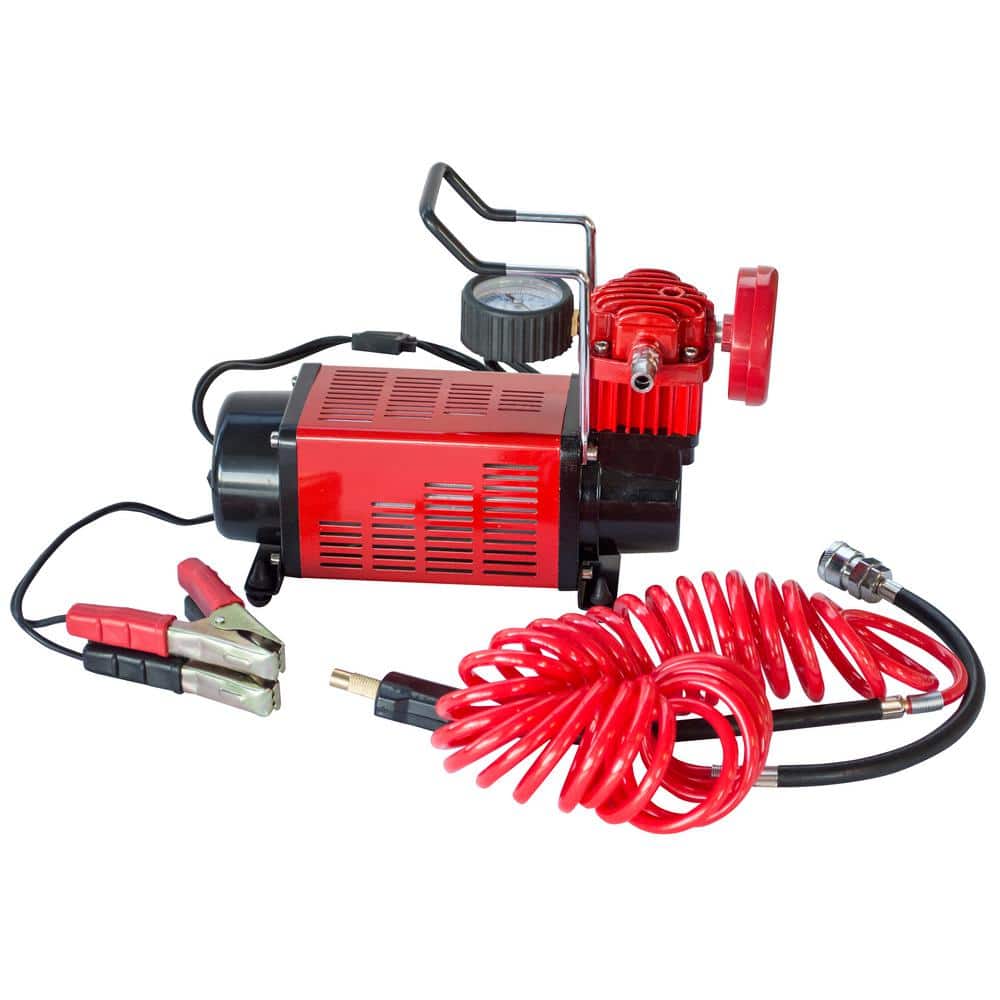 HYCHIKA 12V 160PSI Portable Electric Inflator for Car Tire LCD Digital  Display Air Pump Compressor