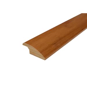 Hush 0.38 in. Thick x 2 in. Wide x 78 in. Length Flat Gloss Wood Reducer