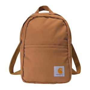 Carhartt 19 in. Insulated 24 Can Two Compartment Cooler Backpack Brown OS  B000030320199 - The Home Depot