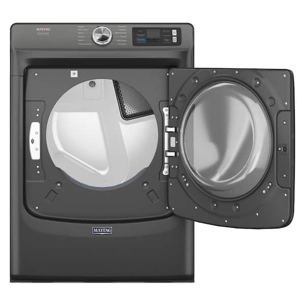 7.4 cu. ft. vented Front Load Electric Dryer in Volcano Black with Smart Pet Pro Option