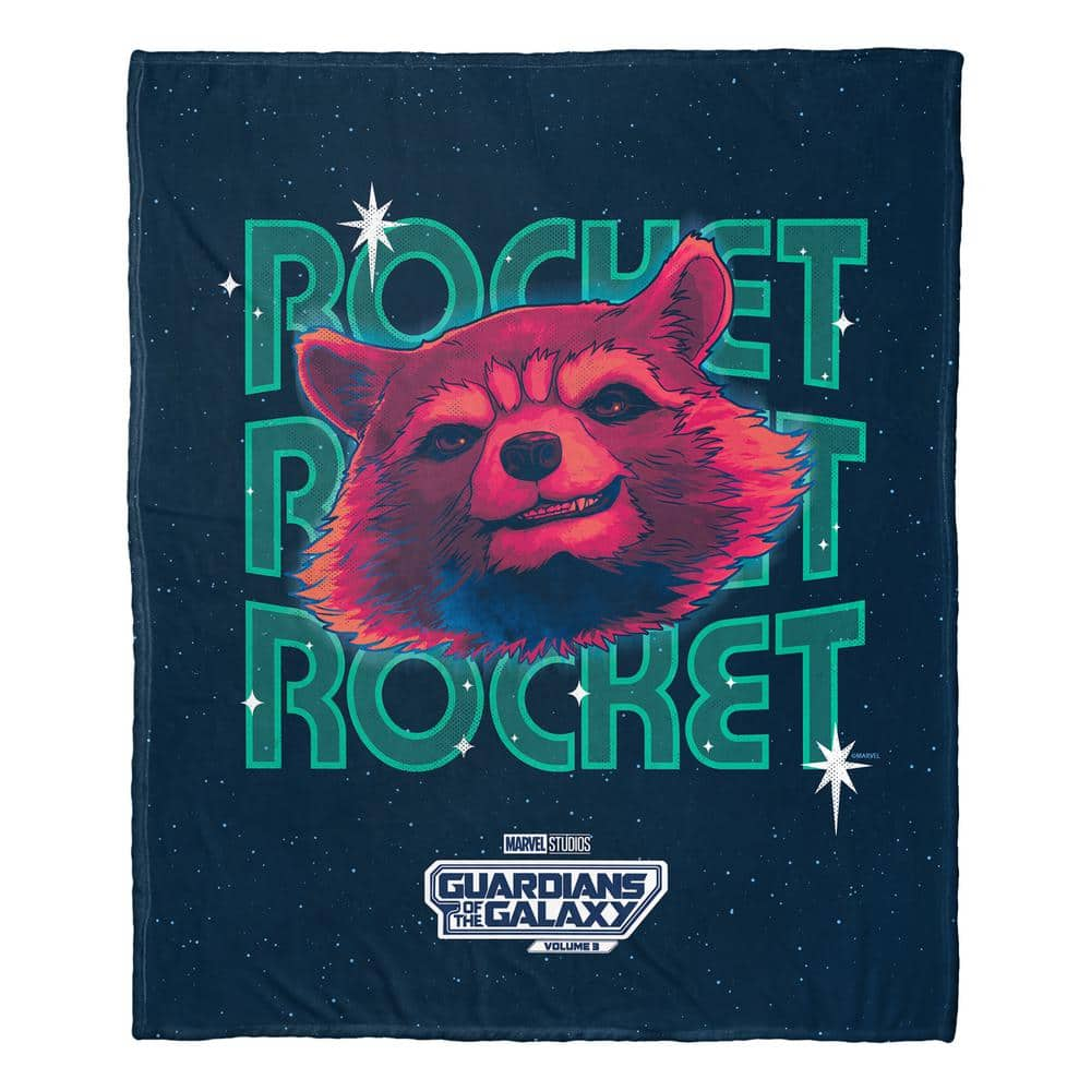 THE NORTHWEST GROUP Marvel Guardians Of The Galaxy 3 Among The Stars Silk Touch Throw