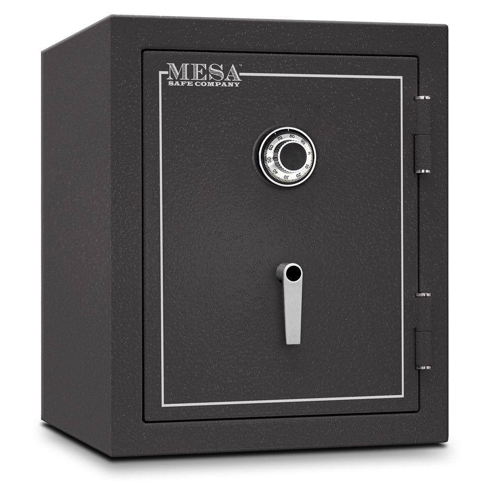 Gray Steel Fire Resistant Security Safe with Combination Lock