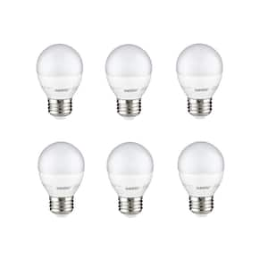 40-Watt Equivalent Frost Warm White G16 Dimmable LED Light Bulb (6-Pack)