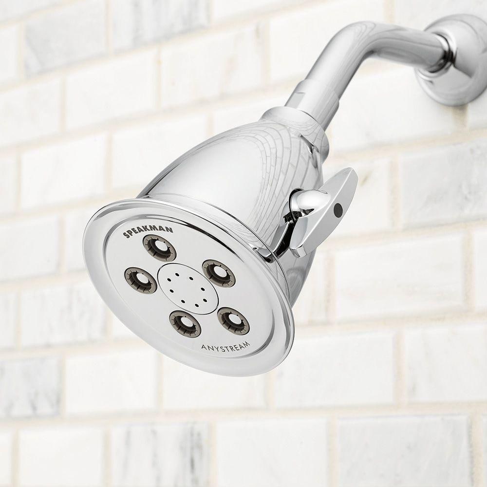 Speakman Chrome Wall Mounted High Pressure Shower Head