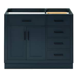 Hepburn 42 in. W x 21.5 in. D x 34.5 in. H Bath Vanity Cabinet without Top in Midnight Blue