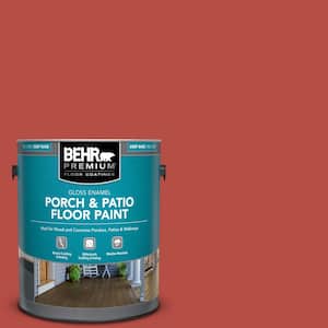 1 gal. #M160-7 Raging Bull Gloss Enamel Interior/Exterior Porch and Patio Floor Paint