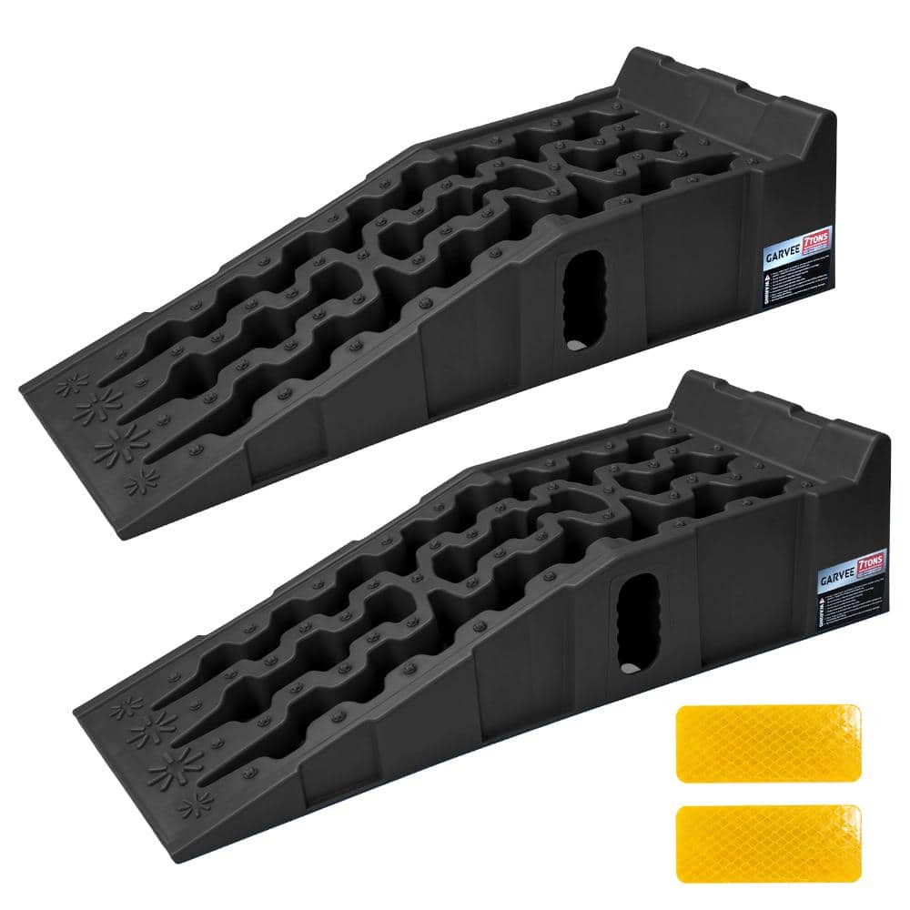 6 T(12000 lb) Capacity Low Profile Car Service Ramps, Heavy-Duty Vehicle Lift Ramps for Auto Repair, Garage, 2-Pack price history on PriceWatchPro