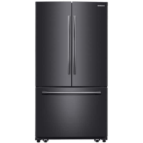 Samsung 25.5 cu. ft. French Door Refrigerator in Fingerprint Resistant Black Stainless