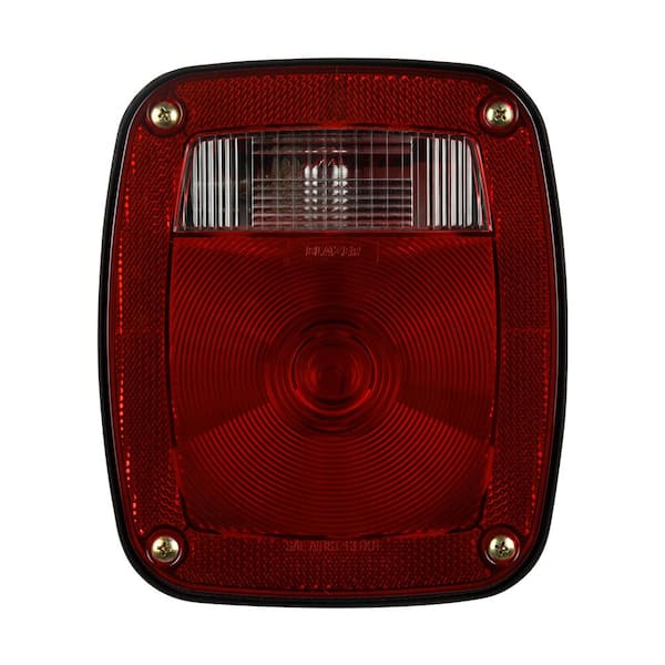 Blazer International Stop/Tail/Turn 6-5/8 in. Universal Heavy Duty Oblong Lamp Red