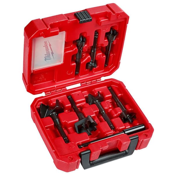 Milwaukee Selfeed High-Speed Steel Wood Boring Bit Set (7-Piece