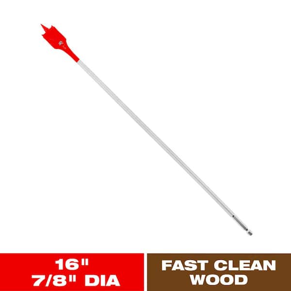 1 in. x 16 in. SPEEDemon High Speed Steel Spade Drill Bit (1-Piece)