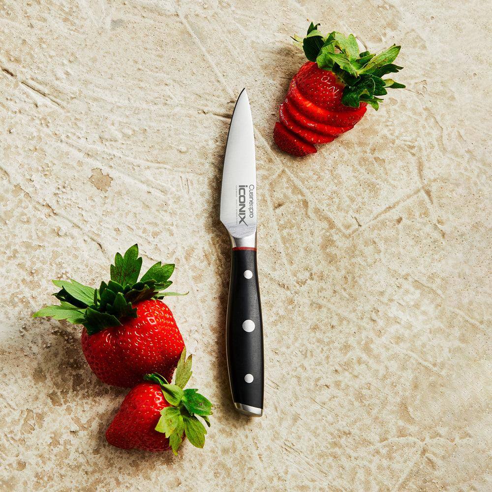 ICONIX 3.5 in. Steel Full Tang Paring Knife - thumbnail 5
