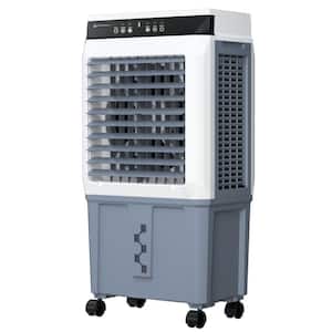 3300 CFM 3-Speed ​​Settings Portable Evaporative Cooler for 300 sq. ft. with Remote Control 11 gal. Water Tank