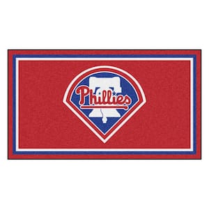 MLB - Philadelphia Phillies 3 ft. x 5 ft. Ultra Plush Area Rug