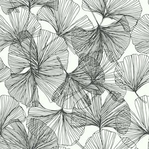 Gingko Leaves Peel and Stick Wallpaper (Covers 28.18 sq. ft.)