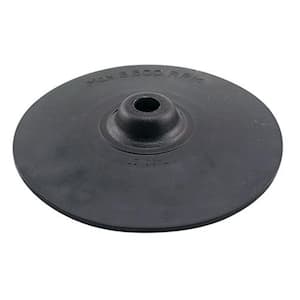 7 in. Rubber Backing Pad for use with 7 in. or 9 in. Angle Grinders, Angle Sanders, Disc Sanders or Polisher/Sanders